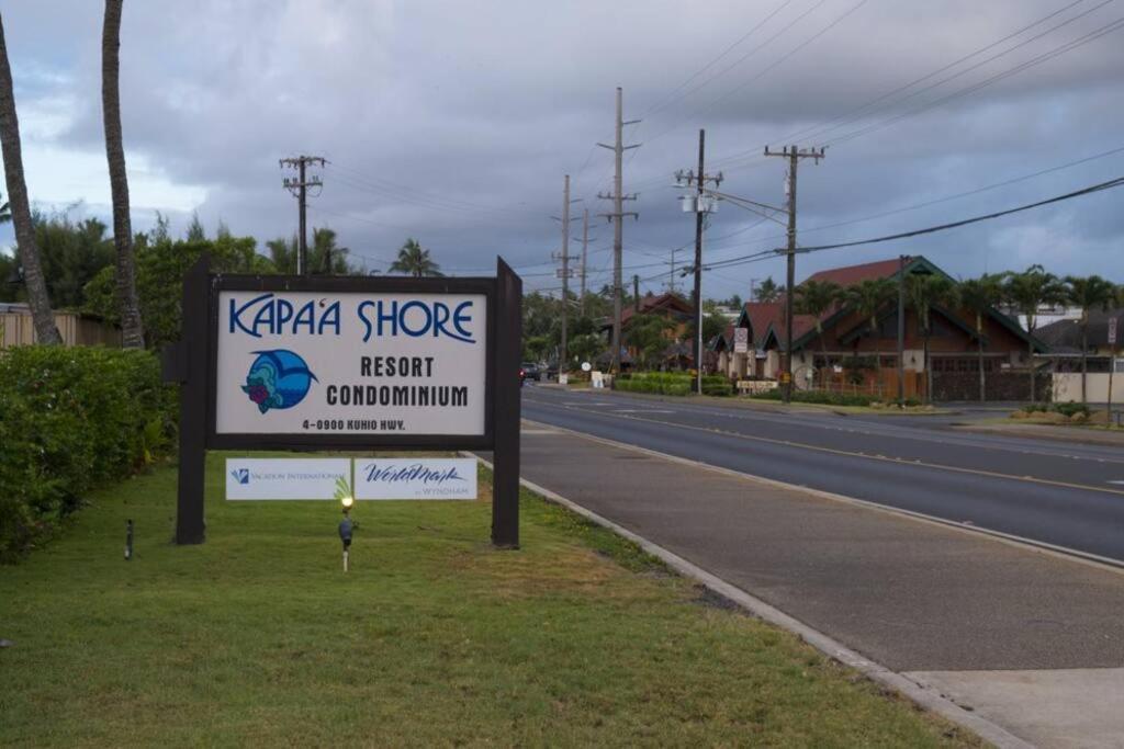 1Br Condo At Oceanfront Resort Kapaa Shore Kapa'a Zewnętrze zdjęcie